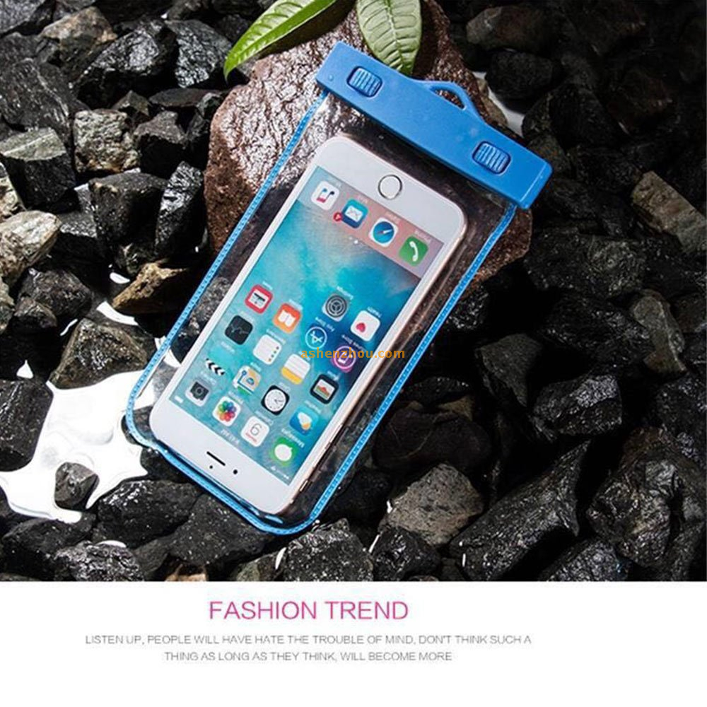 Unbreakable waterproof cell phone case universal mobile dry bag, for