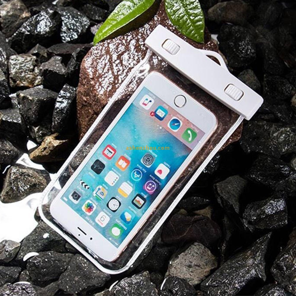Unbreakable waterproof cell phone case universal mobile dry bag, for