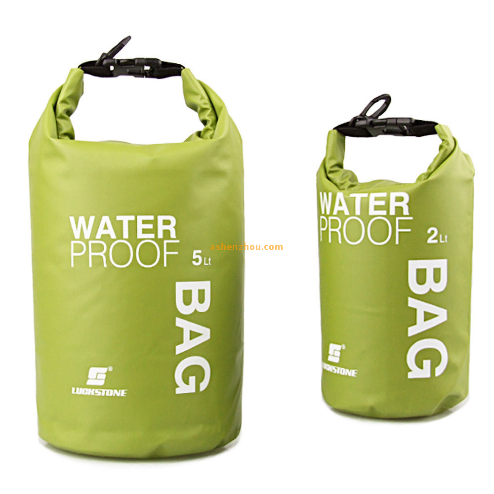 Roll top waterproof floating duffle dry gear bag, waterproof dry bag