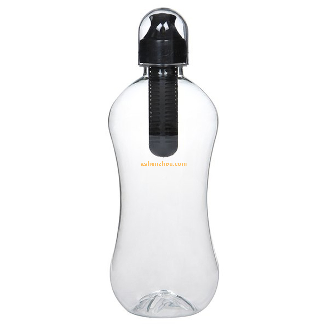 Bobble BPA Free water bottle with metal carabiner, sports bottle with