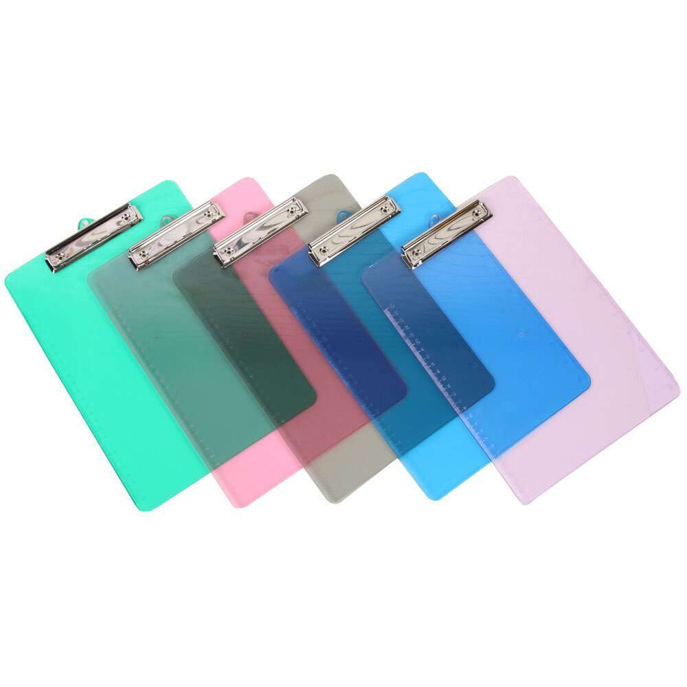 Top grade wholesale custom size clear acrylic plastic clipboard for