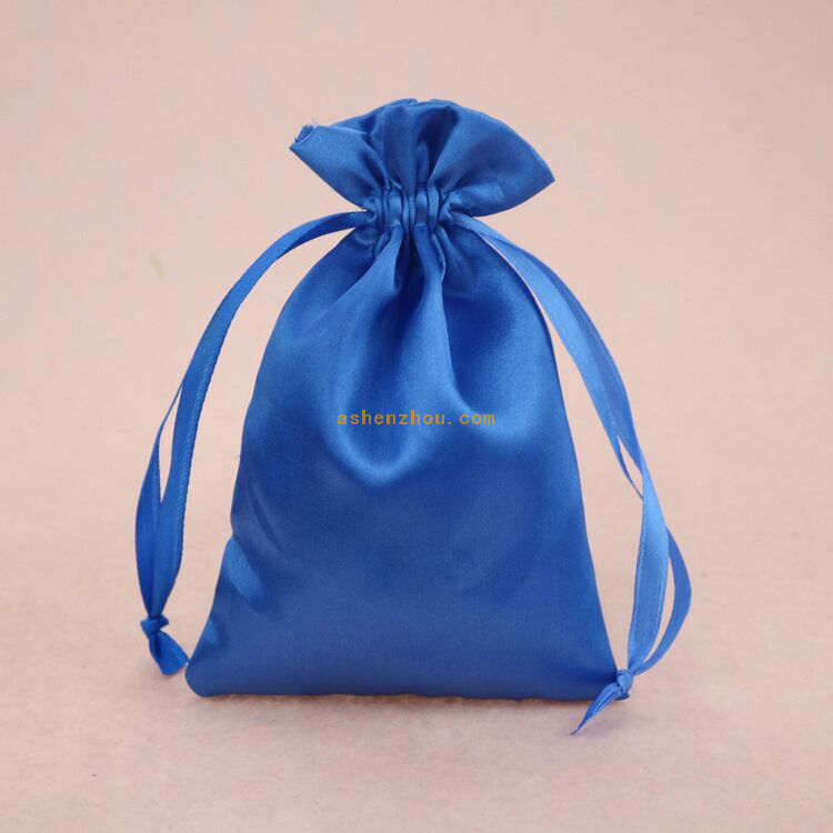 Ecofriendly fashion custom underwear packaging bag silk satin jewelry